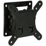 Mount-It! Small Tilting TV or Monitor Wall Mount with Quick Release - 24in to 32in Screen Support - 30 lb Load Capacity - 75 x 75  100 x 100 - VESA Mount Compatible