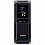 CyberPower CP1350AVRLCD3 Intelligent LCD UPS1350VA Mini-Tower UPS 12 x NEMA 5-15R 1 x USB Type A 1 x USB Type C