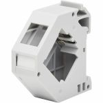Eaton Tripp Lite Series DIN-Rail Mounting Enclosure Module for Snap-In Keystone Jacks and Couplers  Left Cover  TAA - Rugged
