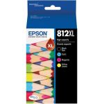 Epson DURABrite Ultra T812XL-XCS High Yield Inkjet Ink Cartridge - Single Pack - Cyan  Black  Yellow  Magenta Pack