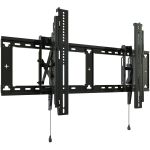 Chief Fit Large Tilt Display Wall Mount - For Displays 43-86in - Black - Height Adjustable - 43in to 85in Screen Support - 150 lb Load Capacity
