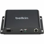 Belkin Extender Transmitter Copper CAT6 - Universal Video - 328.08 ft Range - 4K - 3840 x 2160 Maximum Video Resolution x Network (RJ-45) - 48 V DC Input Voltage - TAA Compliant