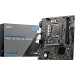 MSI PRO H610M-G WiFi DDR4 Pro Series Motherboard mATX 12th/13th/14th Gen Intel Core LGA 1700 Socket DDR4 PCIe 4 2.5G LAN SATA 6Gb/s M.2 Slots USB 3.2 Wi-Fi 5 Bluetooth 4.2 HDMI DisplayPort