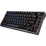 ASUS M701 ROG AZOTH/NXRD/CA/PBT ROG Azoth 75% Gaming Keyboard OLED Display Three-Way Control Knob NX Red Switches