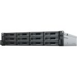 Synology RX1223RP Drive Enclosure - Mini-SAS Host Interface - 2U Rack-mountable - Hot Swappable Bays - 12 x HDD Supported - 12 x SSD Supported - 12 x Total Bay - 12 x 2.5in/3.5in Bay