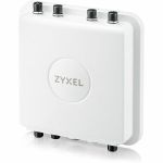 Zyxel WiFi 6 AX3000 Wireless Outdoor Long Distance Access Point | External Antennas (Not Included) | Mesh and Point to Point Bridge | Cloud  App  or Direct Mgmt | POE+ |1 Year Nebula Pr