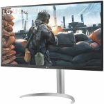 LG 32BP55U-B 32in Class 4K UHD LCD Monitor - 16:9 - Black  Textured Black - TAA Compliant - 31.5in Viewable - Vertical Alignment (VA) - 3840 x 2160 - 1.07 Billion Colors - FreeSync - 35