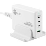 SIIG 240W GaN PD 3.1 Charger - 3C1A - Portable USB Type-C Charger - Maximum 240W output totally - USB C1 up to 140W / USB C2/C3 up to 100W / USB-A up to 30W - Powerfull 4-Port high-powe