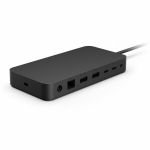 Microsoft T8I-00001 Surface Thunderbolt 4 Docking Station 3 x Thunderbolt Gigabit Ethernet  2.5GbE 3x USB 3.1 Gen 2 1x Audio