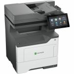 Lexmark MX632adwe Wired & Wireless Laser Multifunction Printer - Monochrome - TAA Compliant - Copier/Fax/Printer/Scanner - 50 ppm Mono Print - 1200 x 1200 dpi Print - Automatic Duplex P