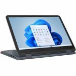 Lenovo 500w Yoga Gen 4 82VQ000EUS 12.2in Touchscreen Convertible 2 in 1 Notebook - WUXGA - 60 Hz - Intel N-Series N100 - 4 GB - 128 GB SSD - English Keyboard - Slate Gray - Intel Chip -