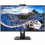 PHILIPS 329P1H - 32 inch Monitor  LED  4K UHD  webcam  USB-C (90W)  RJ45  USB-Hub  4 Year Manufacturer Warranty - 32in - 31.5in Viewable - In-plane Switching (IPS) Technology - WLED Bac