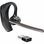 Poly Voyager 5200 Earset - Microsoft Teams Certification - Google Assistant  Siri - Mono - USB Type A - Wired/Wireless - Bluetooth - 98.4 ft - 32 Ohm - 100 Hz to 20 kHz - Earbud  Over-t