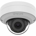 Hanwha QNV-C8011R 5 Megapixel Network Camera - Color - Dome - White - 65.62 ft Infrared Night Vision - H.265  H.265M  H.265H  H.264  H.264M  H.264H  MJPEG - 2592 x 1944 - 3 mm Fixed Len