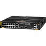HPE 6200F 12G Class4 PoE 2G/2SFP+ 139W Switch - 14 Ports - Manageable - Gigabit Ethernet  10 Gigabit Ethernet - 10/100/1000Base-T  10GBase-X - 3 Layer Supported - Modular - 2 SFP Slots