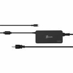 j5create 108W USB-Type C PD Super Charger - 108 W - 3.94 ft Cable - 120 V AC  230 V AC Input - 5 V DC  9 V DC  12 V DC  15 V DC  20 V DC Output - 5 A - Black - 1