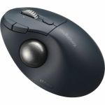 Kensington Pro Fit TB550 Mouse - Optical - Wireless - Bluetooth - 2.40 GHz - Rechargeable - 1600 dpi - Trackball  Scroll Wheel - 7 Programmable Button(s) - 1 Each