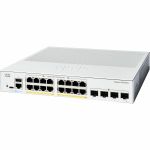 Cisco Catalyst C1300-16P-4X Ethernet Switch - 16 Ports - Manageable - 10 Gigabit Ethernet - 10/100/1000Base-T  10GBase-X - 3 Layer Supported - Modular - 279.80 W Power Consumption - 120