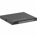 Netgear 36x10G/Multi-Gig PoE++ (280W base  up to 1 760W) and 4xSFP28 25G Managed Switch - 36 Ports - Manageable - 10 Gigabit Ethernet  25 Gigabit Ethernet - 10GBase-T  25GBase-X - 3 Lay