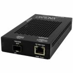 Lantronix SGPAT1040-105 Transceiver/Media Converter - 1 x Network (RJ-45) - 1x PoE+ (RJ-45) Ports - Gigabit Ethernet - 10/100/1000Base-T  1000Base-X - 1000 Mbit/s - 0.10 km - 1 x Expans