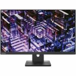 Lenovo ThinkVision E24q-30 24in Class WQHD LED Monitor - 16:9 - Raven Black - 23.8in Viewable - In-plane Switching (IPS) Technology - WLED Backlight - 2560 x 1440 - 16.7 Million Colors
