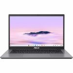Asus Chromebook Plus CX34 CX3402CBA-DH388-GR 14in Chromebook - Full HD - Intel Core i3 12th Gen i3-1215U - 8 GB - 128 GB Flash Memory - Rocky Gray - Intel Chip - 1920 x 1080 - ChromeOS