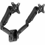 Mount-It! Full Motion Height Adjustable Dual Monitor Wall Mount with Two Articulating Arms - Height Adjustable - 2 Display(s) Supported - 13in to 27in Screen Support - 28.60 lb Load Cap