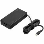 Lenovo Legion Slim 140W AC Adapter (USB-C) - 140 W - 3.28 ft Cable - 120 V AC  230 V AC Input - 19.9 V DC  15 V DC  20 V DC  9 V DC  5 V DC Output - 7 A - Black