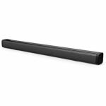 Supersonic SC-1420SB 2.0 Bluetooth Sound Bar Speaker - 24 W RMS - Black - Table Mountable - Tabletop - 2.40 GHz to 2.48 GHz - HDMI - 1