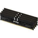 Kingston KF560R32RBK4-128 FURY Renegadr Pro 128GB (4x32GB) DDR5 SDRAM 6000MHz Single-rank CL32 1.35V ECC Reg Memory Memory Kit