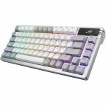 ASUS M701 ROG AZOTH/NXSM/CA/PBT/WHT ROG Azoth 75Wireless DIY Custom Gaming Keyboard OLED Display Pre-Lubed ROG NX Storm