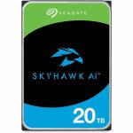 Seagate ST20000VE003 20TB SkyHawk AI 3.5in InternalSurveillance HDD 7200RPM SATA III 512MB Cache