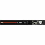 Vertiv Geist Rack Transfer Switch PDU with Next-Generation IMD - 1U| 20A| 120V| 1.9kW| (10) NEMA 5-20R Receptacles| (2) NEMA 5-20P Plug| VA4N21A0 - Redundant Power-Sharing Port | High-V