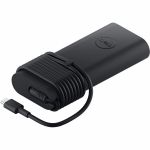 Dell 130W USB-C GaN Slim Adapter - 130 W - 3.28 ft Cable - 120 V AC  230 V AC Input - 5 V DC  9 V DC  15 V DC  20 V DC Output - 6.50 A
