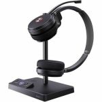 Yealink WH62 Headset - Microsoft Teams Certification - Stereo - Micro USB - Wireless - DECT - 524.9 ft - 32 Ohm - 20 Hz to 20 kHz - On-ear  Over-the-head - Binaural - Supra-aural