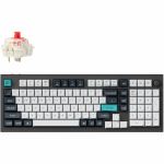 Keychron Q5 Max QMK/VIA Wireless Custom Mechanical Keyboard - Wired/Wireless Connectivity - Bluetooth/RF - 5.1 - 2.40 GHz - USB Type C Interface - RGB LED - Windows  Mac OS  Linux - Not