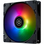 Silverstone SST-AP120SKB-ARGB Air Penetrator 120SKARGB 120mm High Performance Fan Black ARGB Lighting Effects