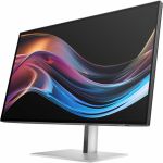 HP 727pk 27in Class 4K UHD LCD Monitor - 16:9 - Natural Silver - 27in Viewable - In-plane Switching (IPS) Black Technology - 3840 x 2160 - 1.07 Billion Colors - 400 Nit - 5 ms - 60 Hz R