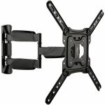 Mount-It! Wall Mount for TV  Curved Screen Display - 32in to 55in Screen Support - 77 lb Load Capacity - 75 x 75  100 x 100  200 x 100  200 x 200  300 x 200  400 x 200  300 x 300  400 x