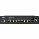 Luxul 1Gb L2/L3 Managed Switch - 8 PoE+  2 RJ45  2 SFP Front-Facing Ports - TAA Compliant - 8 Ports - Manageable - Gigabit Ethernet - 1000Base-T  1000Base-X - 3 Layer Supported - Modula