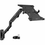 Mount-It! Ergonomic Laptop Arm for Wall or Pole Mounting  Full Motion Adjustments  Versatile Design  Easy Installation - Height Adjustable - 10in to 15.60in Screen Support - 15.40 lb Lo
