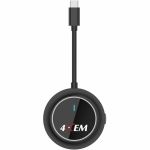 4XEM USB-C to HDMI Wireless Display Adapter Kit  Plug-and-Play  30m Range - USB-C Transmitter with USB-A to HDMI Receiver  No App Required  Wireless Screen Mirroring for Laptops & Mobil