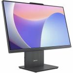 Lenovo IdeaCentre 24ARR9 F0HR001MUS All-in-One Computer - AMD Ryzen 3 7335U - 8 GB - 256 GB SSD - 23.8in Full HD Touchscreen - Desktop - Luna Gray - AMD Chip - 1920 x 1080 - Windows 11