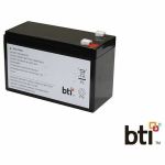 BTI APCRBCV212-BTI 12V 9AH 1-CELL SEALED LEAD ACID BATTERY FOR APC BACKUPS BVN950M1  BVN950M1-CA - 9000 mAh - 12 V DC - Lead Acid - Sealed