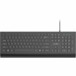Rocstor Premium K10 USB Wired Keyboard - 104 Key Function - Cable Connectivity - Full-size - USB Type A Interface - 104 Key(s) - Windows 11  Windows 10  Windows 8.1  Windows 8  Windows