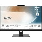 MSI Modern AM272P 1M Modern AM272P 1M-819US All-in-One Computer - Intel Core Ultra 7 150U - 32 GB - 1 TB PCI Express NVMe SSD - 27in Full HD - Desktop - Black - Intel Chip - 1920 x 1080