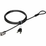Kensington MicroSaver 2.0 Keyed Laptop Lock - TAA - 6 ft Cable - Patented T-bar/Key Lock - Carbon Steel  Plastic - For Notebook - TAA Compliant