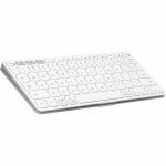 Logitech Keys-To-Go 2 Portable Bluetooth Keyboard for Tablet With Built-in Cover  Slim and Compact Wireless Keyboard for Windows  Android  Linux  iPad  iPhone  Mac  Apple TV (Pale Grey)