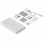Ubiquiti U6-MESH-PRO-US U6 Mesh Dual Band 802.11ax 2.40 Gbit/s Wireless Access Point - Indoor/Outdoor Multi User MIMO  2x RJ-45 Gigabit Ethernet - 9 W - Wall Mountable Pole-mountable - IPX6