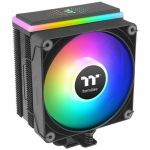 Thermaltake ASTRIA 200 ARGB Lighting CPU Cooler - 4.72in Maximum Fan Diameter - 1 x Fan(s) - 4 x Heat Pipe(s) - 65 CFM Maximum Airflow - 1800 rpm - 5V ARGB Header  2510 - 4Pin - Compati